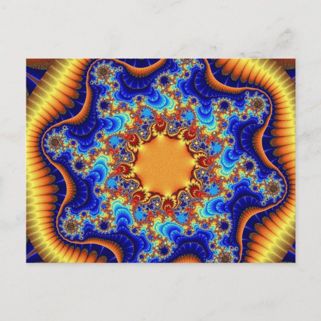 Celestial Fractalscope Postcards (Front)