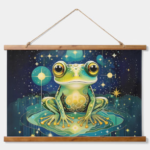 Celestial Frog Hanging Tapestry