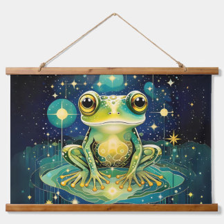 Celestial Frog Hanging Tapestry