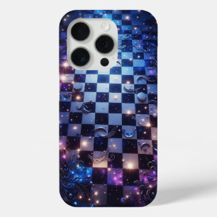 Celestial Galaxy Checkerboard Phone Case - Magical