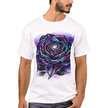 Celestial Galaxy Rose Spiral Nebula Custom Product