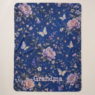 Celestial Garden Blanket for Her. Roses Blanket