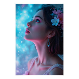 Celestial Gaze Muse Poster