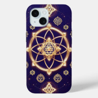 Celestial Geometry of Light — Sacred Pattern