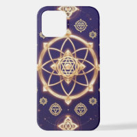 Celestial Geometry of Light — Sacred Pattern