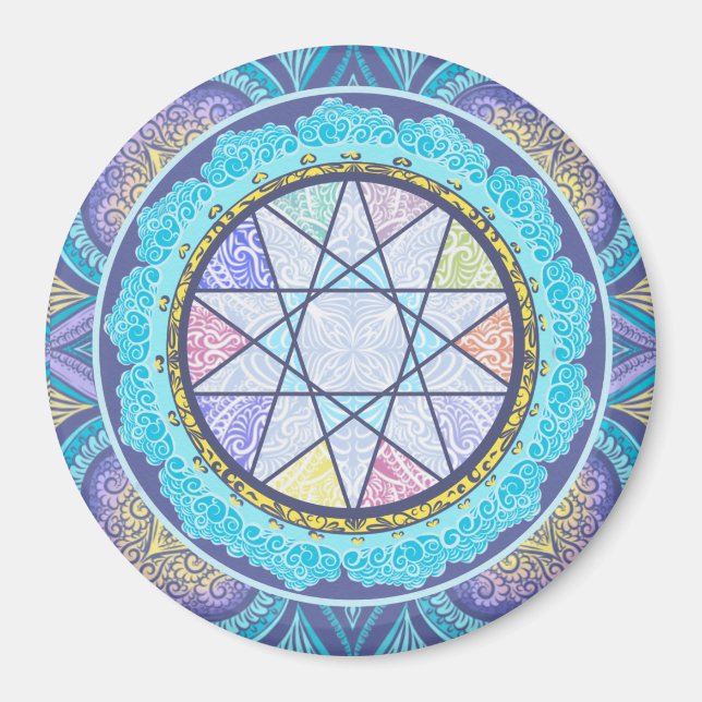 Celestial Geometry Portal Magnet (Front)