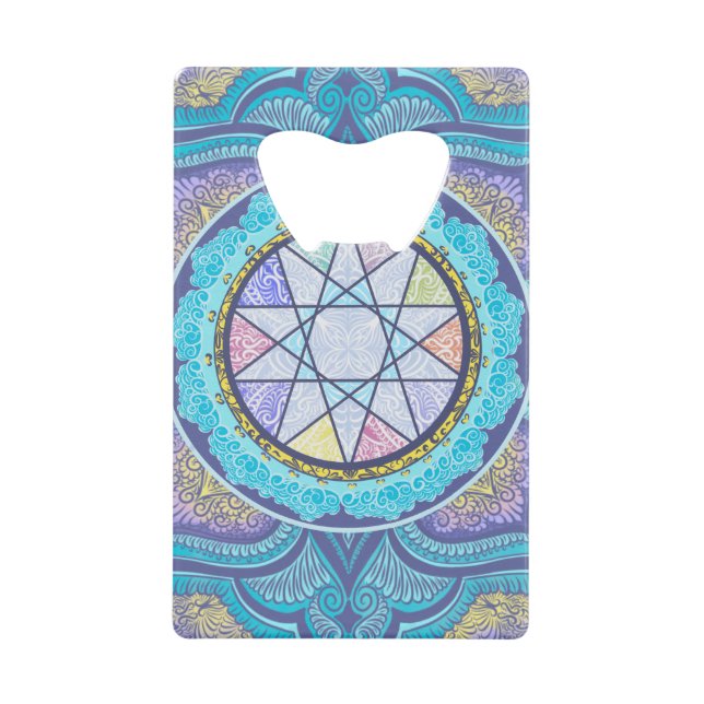 Celestial Geometry Portal | Mystical Mandala (Front)