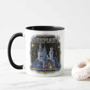 Celestial Germany Neuschwanstein Castle Art Mug