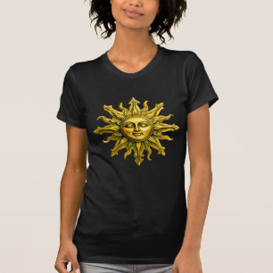 "Celestial Gold Radiance" The Sun T-Shirt