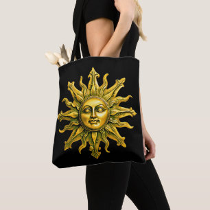 "Celestial Gold Radiance" The Sun Tote Bag