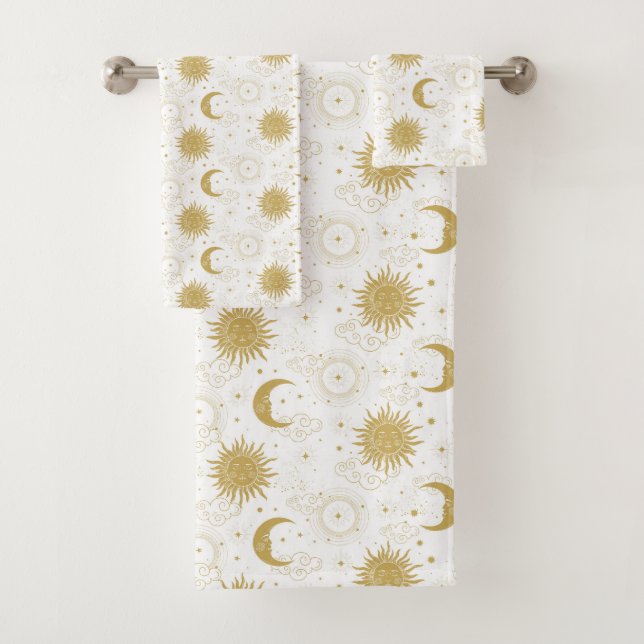 Celestial Gold Towel Set (Insitu)