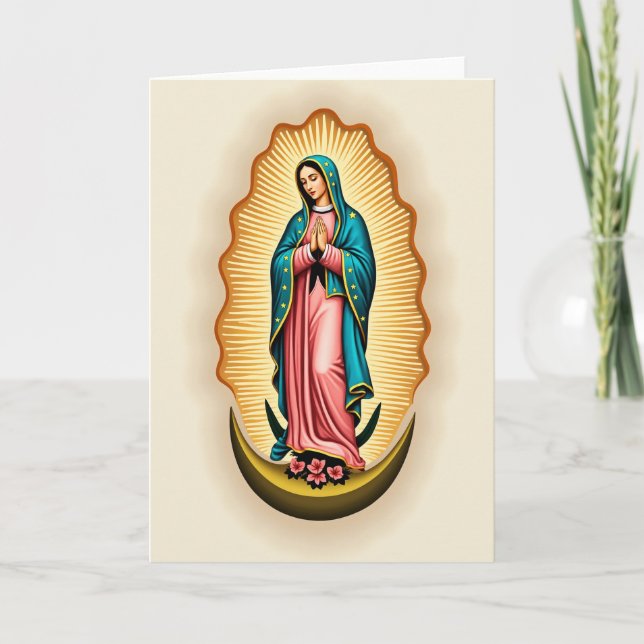 Celestial Grace Prayer Card (Front)