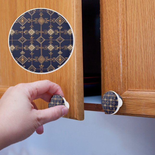Celestial Grid Ceramic Knob (Creator Uploaded)