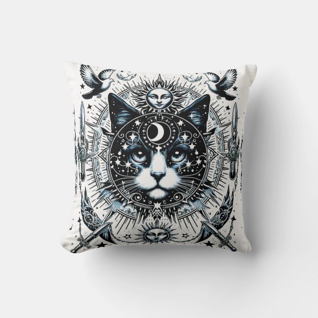  "Celestial Guardian" cushion (Front)