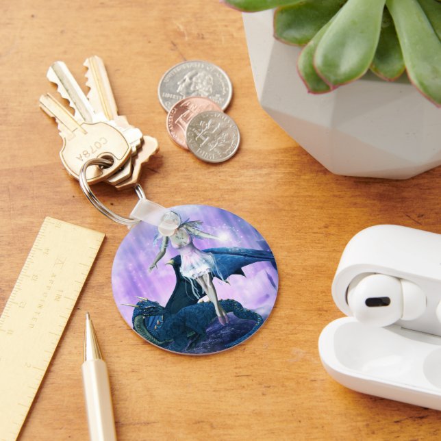 Celestial Guardian Key Ring (Desk)
