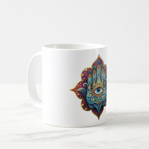 Celestial Hamsa Coffee Mug