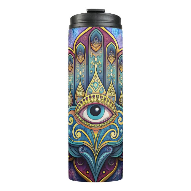 Celestial Hamsa  Thermal Tumbler (Front)