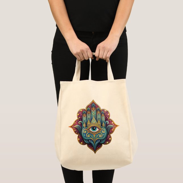 Celestial Hamsa  Tote Bag (Front (Product))