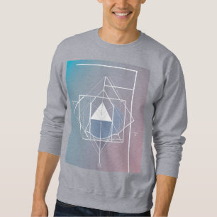 Celestial Harmony: Gravity-Inspired Planet-Moon Em Sweatshirt