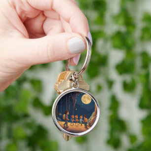 Celestial Harmony Keychain