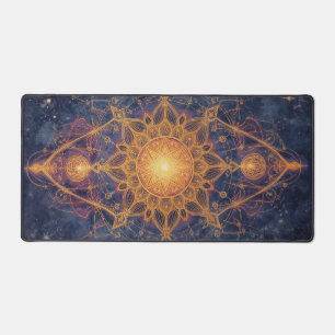 Celestial Harmony – Portal of the Sacred Light Desk Mat