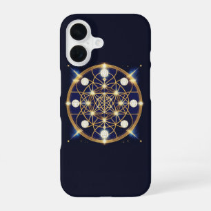 Celestial Harmony – The Light Within the Grid iPhone 16 Case
