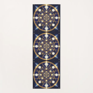 Celestial Harmony – The Light Within the Grid Yoga Mat