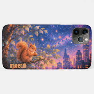Celestial Iphone case. Stargazing City lights gift 11 Pro Max Case