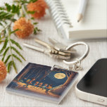 Celestial Joy Acrylic Keychain<br><div class="desc">Carry a piece of celestial delight wherever you go with our Celestial Joy Acrylic Keychain, featuring a charming design of four joyful enfants dancing beneath the radiant glow of the moon. This intricately crafted keychain is more than just a practical accessory; it's a small, portable canvas of celestial wonder that...</div>