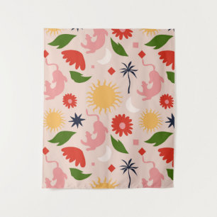 Celestial Jungle Tapestry