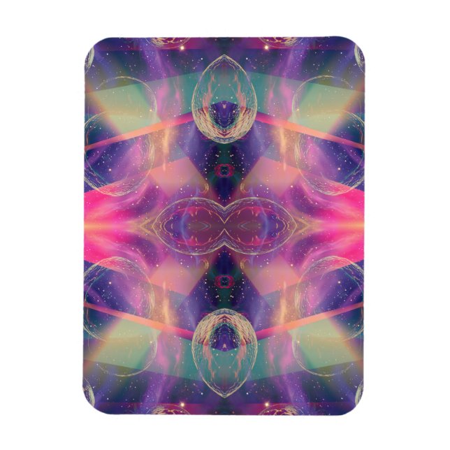 Celestial Kaleidoscopic Dreams Magnet (Vertical)