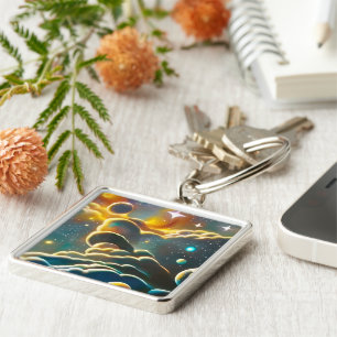 Celestial  key ring