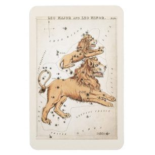 Celestial Leo Constellation Magnet