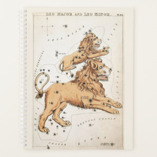 Celestial Leo Zodiac  Planner