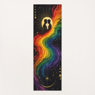 Celestial LGBTQ Meditation Mat