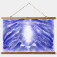 Celestial Light Burst Abstract Art Print 