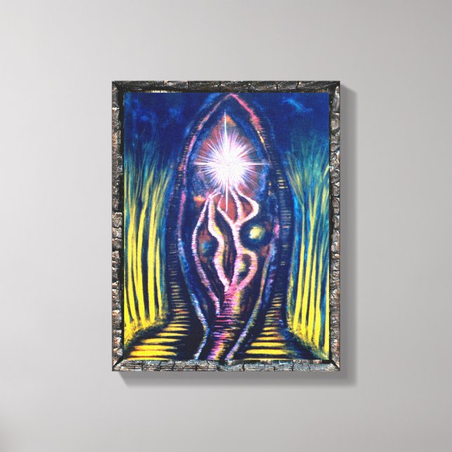 Celestial Light Canvas Print (Front)