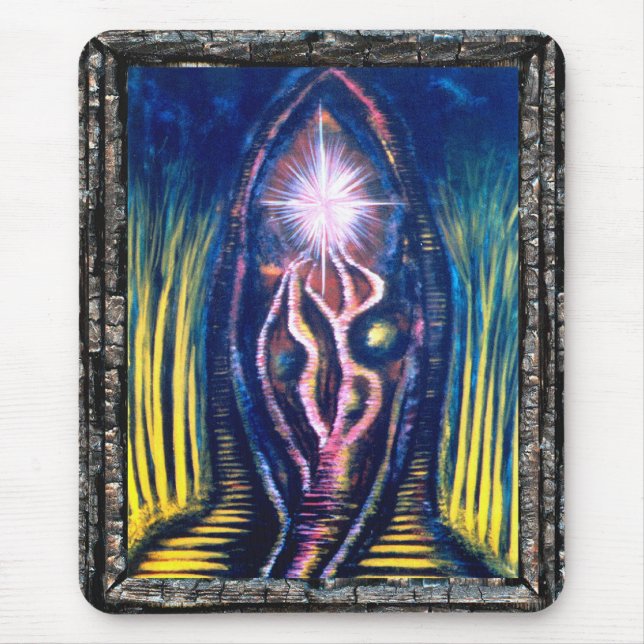 Celestial Light Mouse Pad (Front)