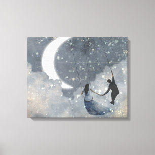 Celestial Love Canvas Print