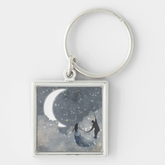 Celestial Love Key Ring (Front)