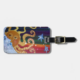 Celestial Luggage Tag