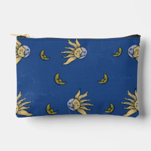 Celestial Magic Blue Whimsigoth Sky Accessory Pouch