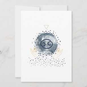 Celestial Magic - Cancer Thank You Card