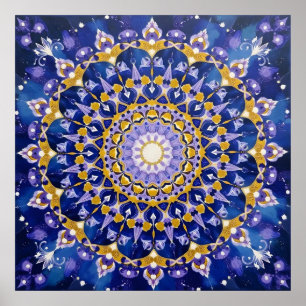 Celestial Mandala Poster