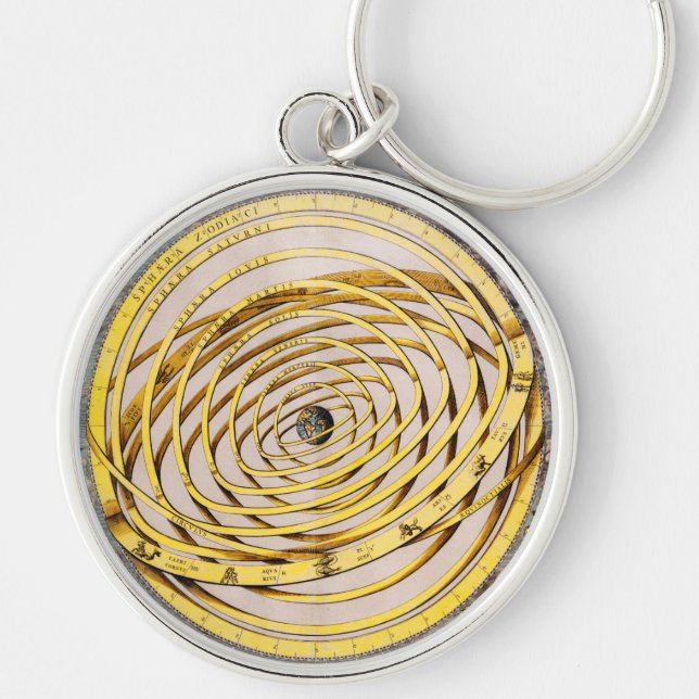 Celestial Map Andres Celarius Keychain (Front)
