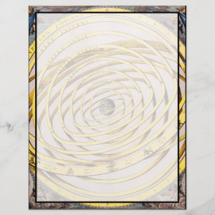 Celestial Map Andres Celarius Letterhead