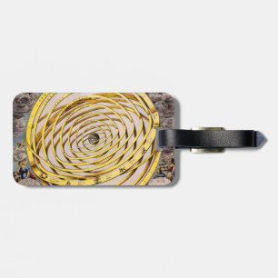Celestial Map Andres Celarius Luggage Tag