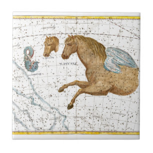 Celestial Map Pegasus Tile