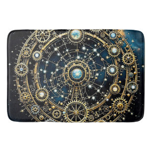 Celestial Mechanism Cosmic Art Bath Mat
