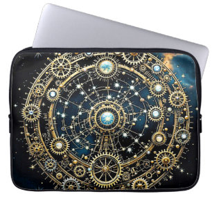 Celestial Mechanism Cosmic Art Laptop Sleeve